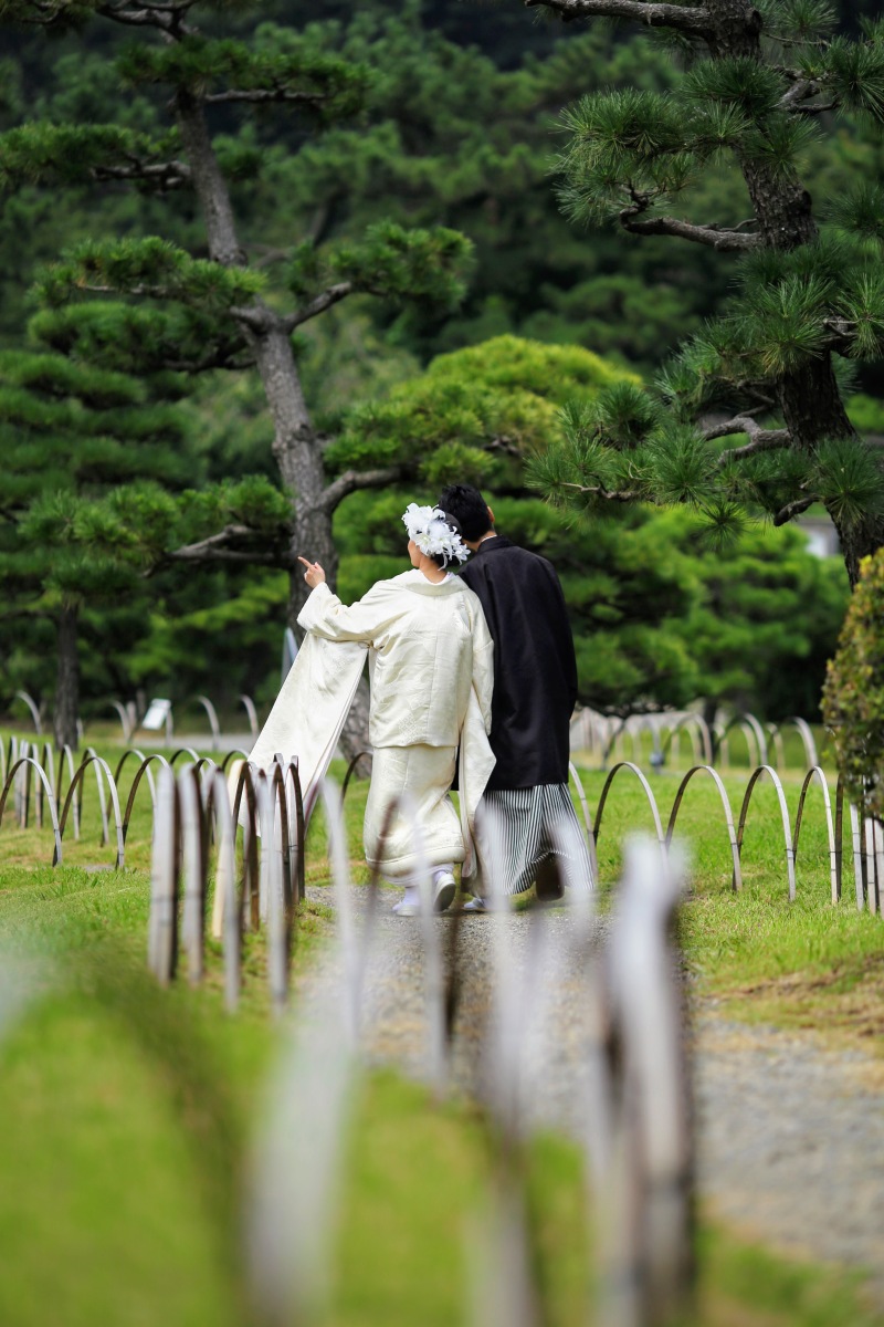 三溪園での和装ロケ☆