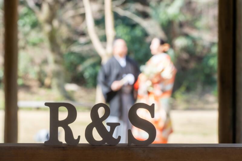 お持ち込みの小物で彩りを