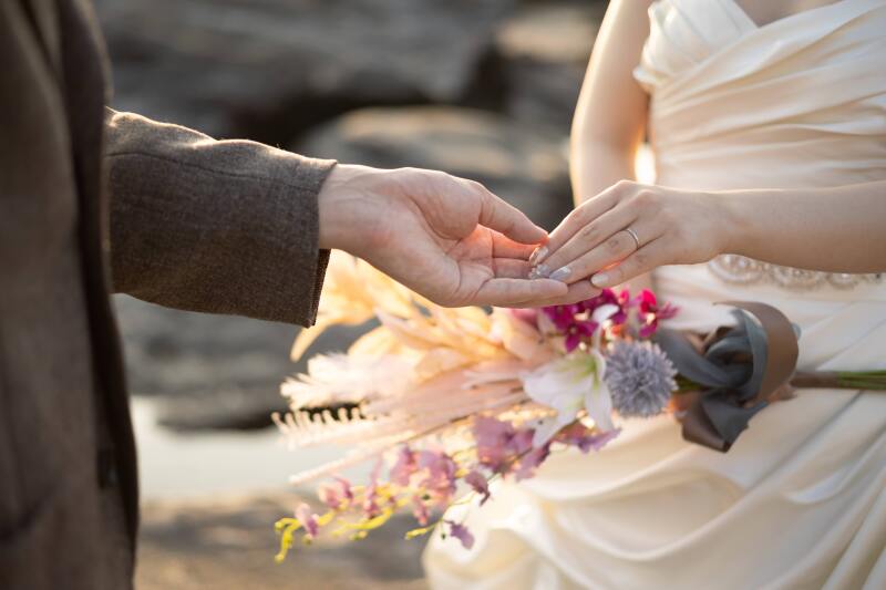 手元のアップ写真