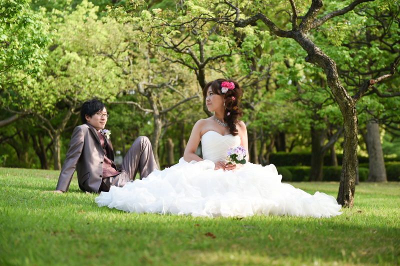 洋装ロケ☆新緑