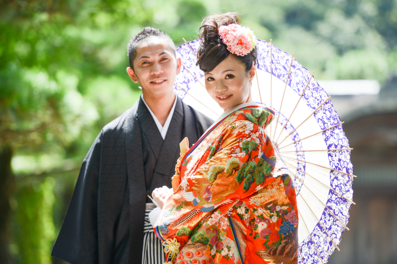 和傘ショット☆