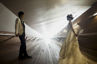 洋装ロケ☆大桟橋