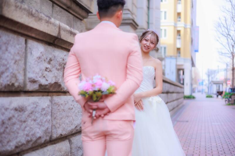 サプライズの瞬間