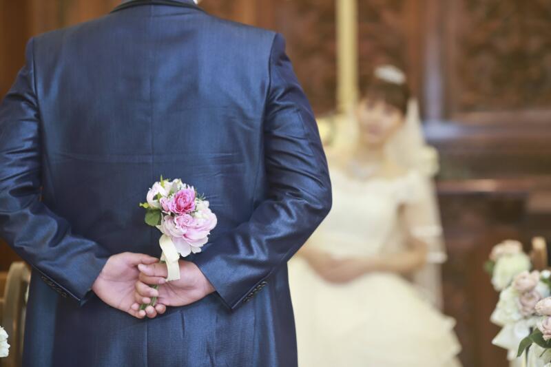 ブーケに込めた決意