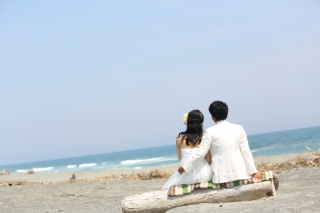 洋装ロケ☆ビーチ