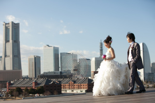 洋装ロケ☆大桟橋