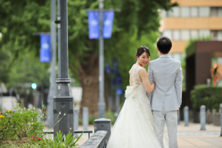 洋装で街中周遊＆大桟橋ロケ☆
