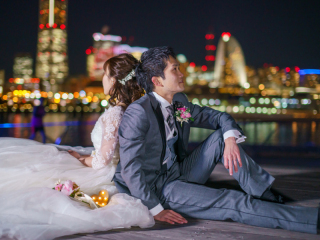 大桟橋でナイトフォト☆