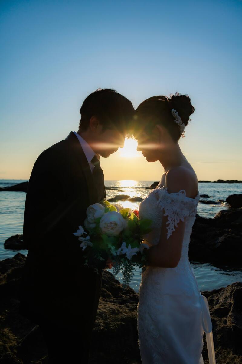 太陽に愛された横顔