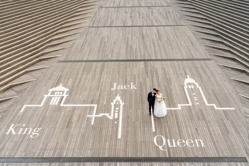 大さん橋のKing Jack Queen