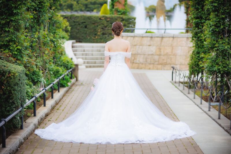 こだわりのドレス姿を美しく