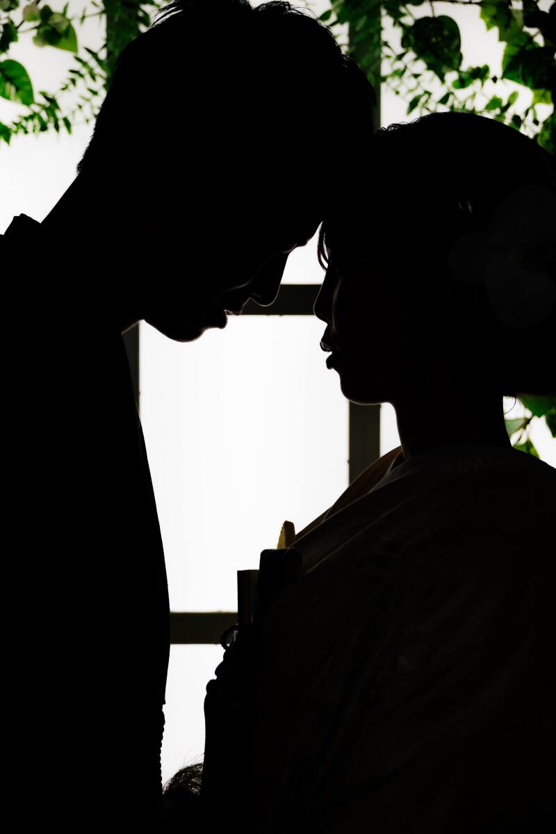 心を通わせる至近距離の輝き