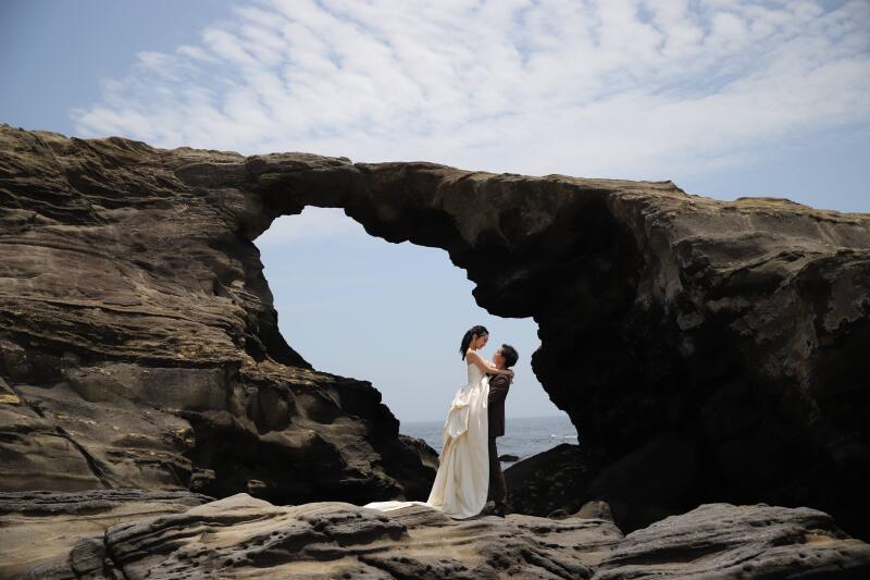 城ヶ島といえばこのダイナミックな岩場スポット