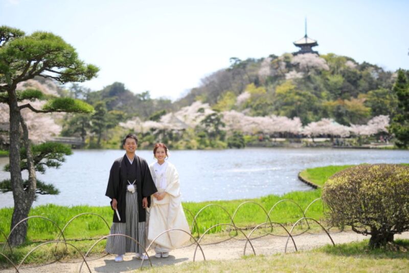 庭園の美しさを独り占め