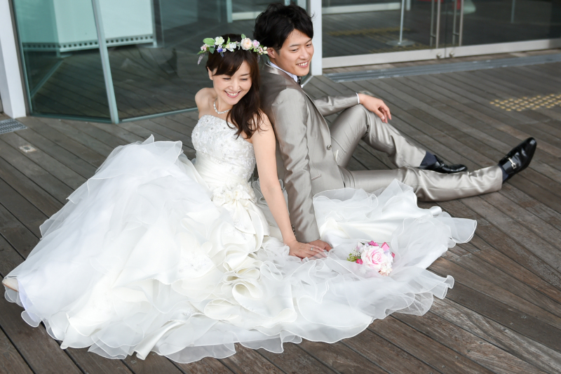 洋装ロケ☆大桟橋