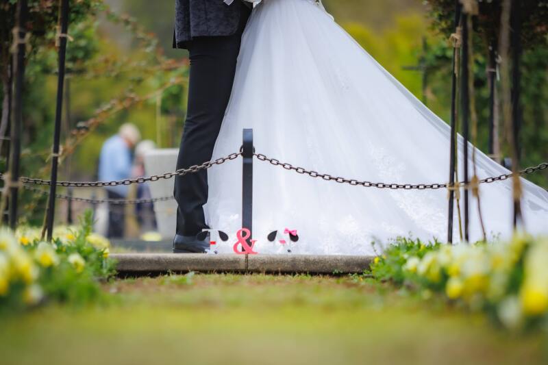 おしゃれな小物で足元を演出