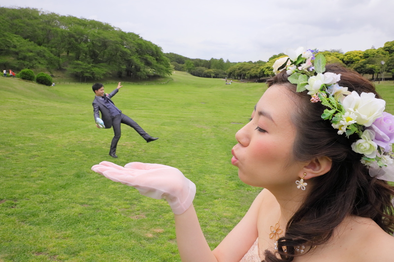 遠近法を使って