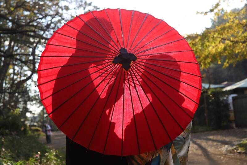 三溪園での和装ロケ―ション!