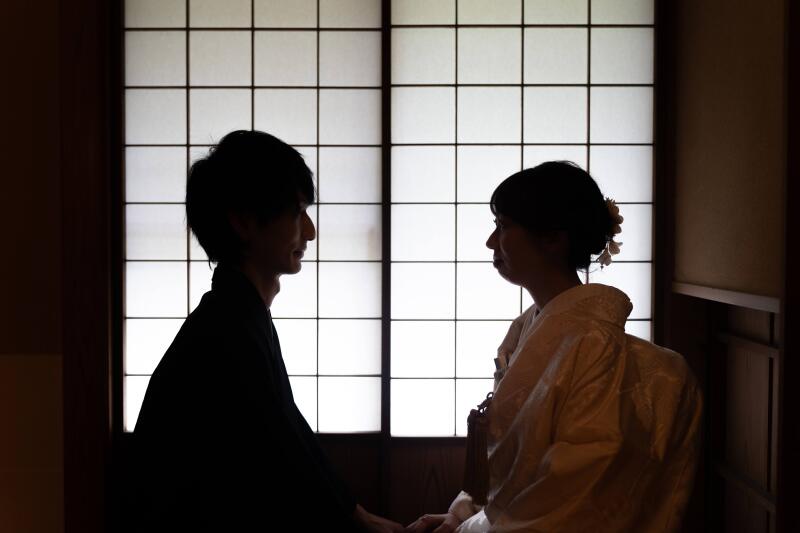 カッコよくシルエット撮影