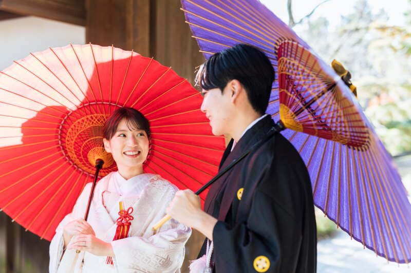 笑顔あふれる撮影
