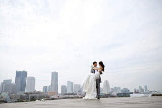 和装はスタジオでゆったりと。洋装はロケで広々と。