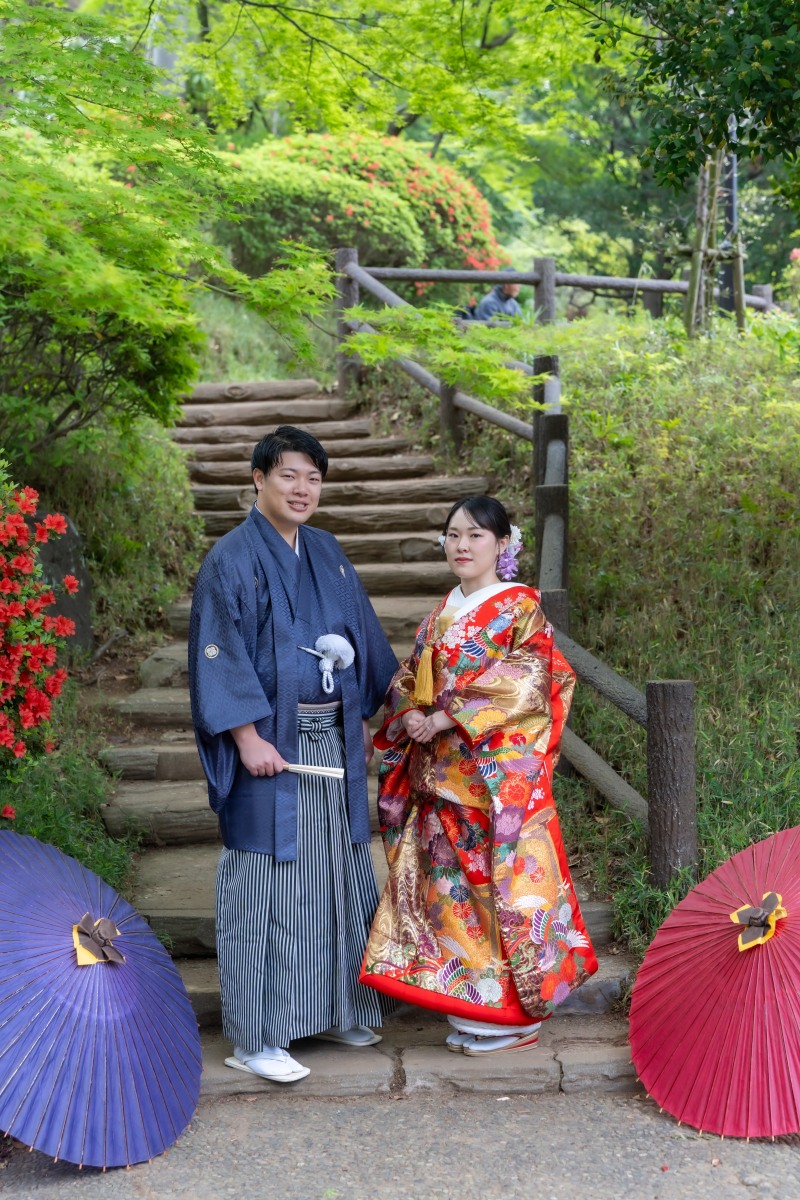 新緑が美しい特等席で