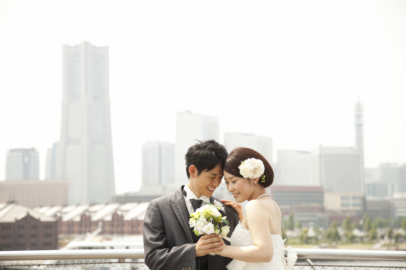 みなとみらいの景気をバックに