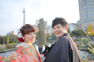和装ロケ☆山下公園