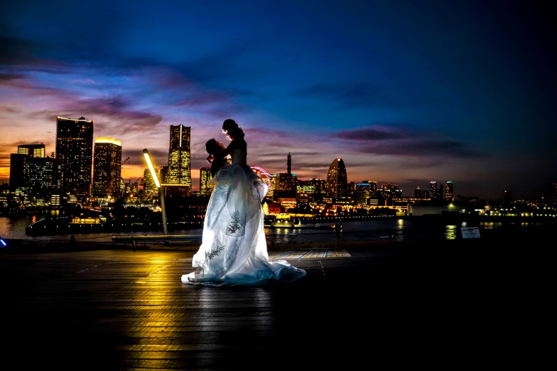 映画のような抱っこカット