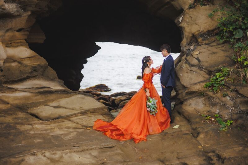 映画のワンシーンのような前撮り