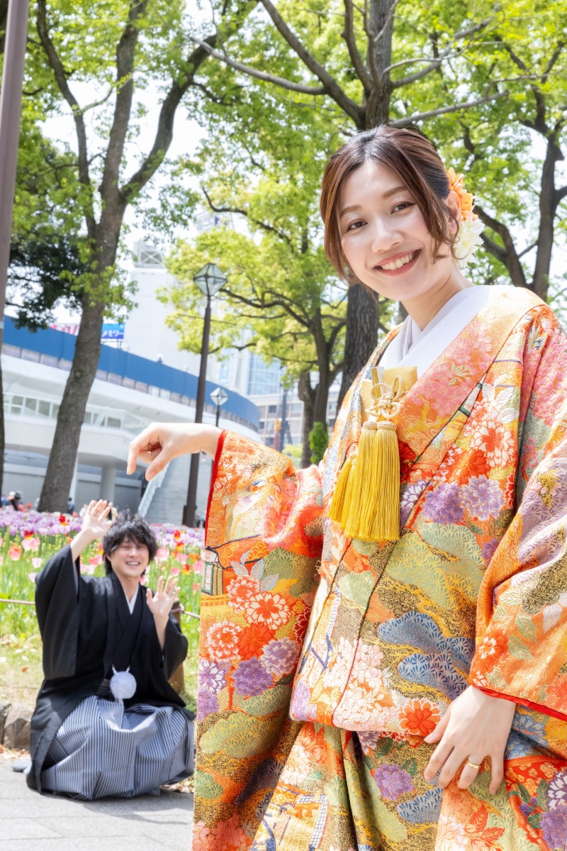 遠近法で遊んでる写真がおもしろい