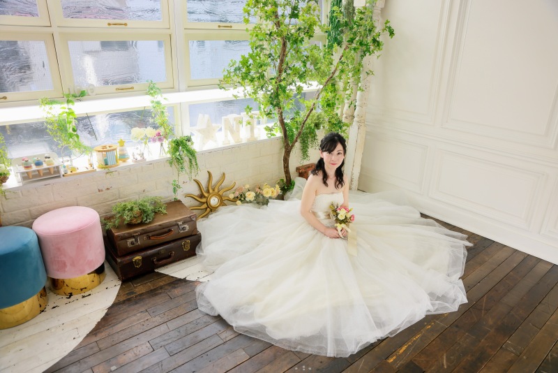 シンプル&オシャレな雰囲気のハウススタジオで撮れる