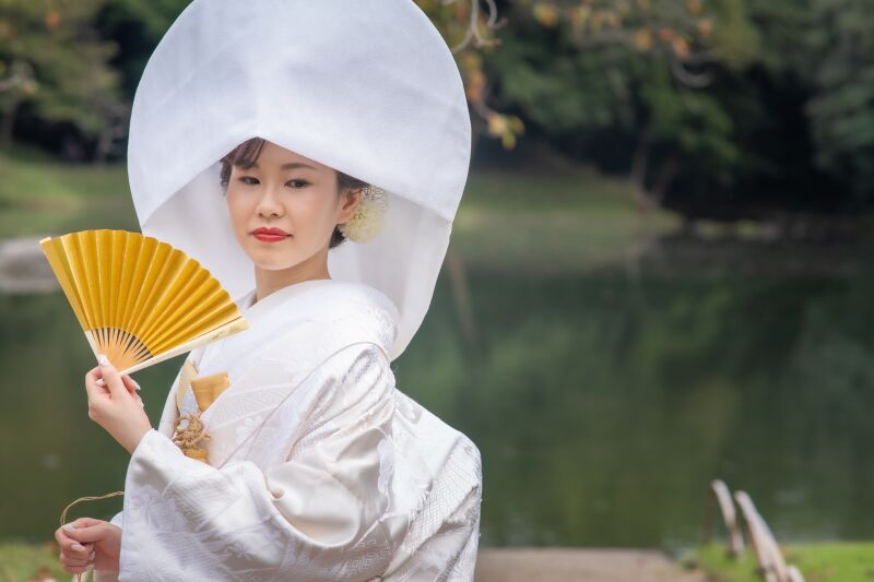 伝統的な花嫁スタイルなら綿帽子がオススメ