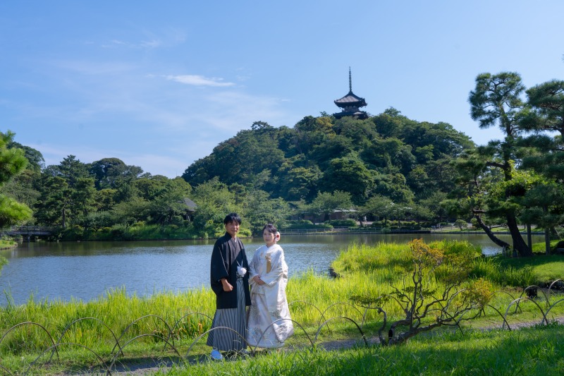 Asect横浜店_庭園で撮影できる