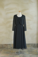 列席ドレス　黒ワンピ/ジャケット　1860