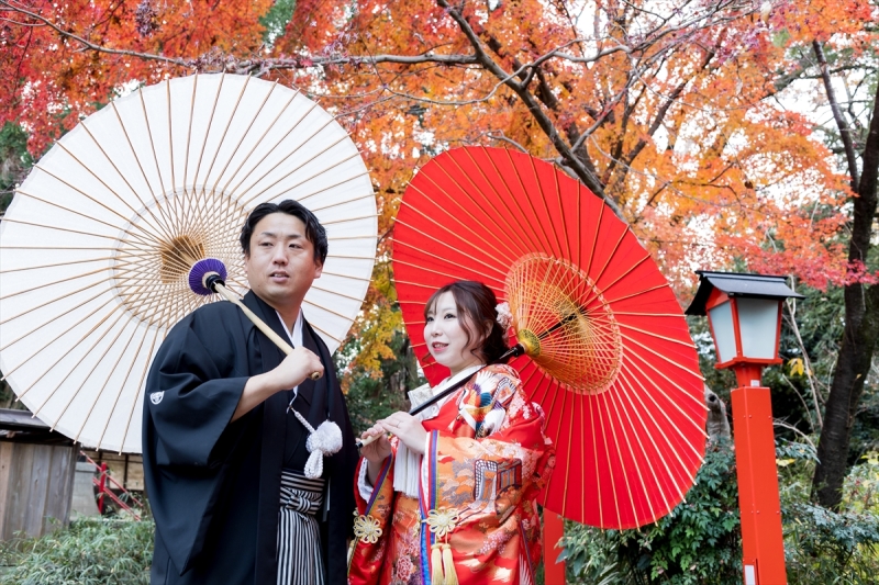 紅葉の季節に・・・♡