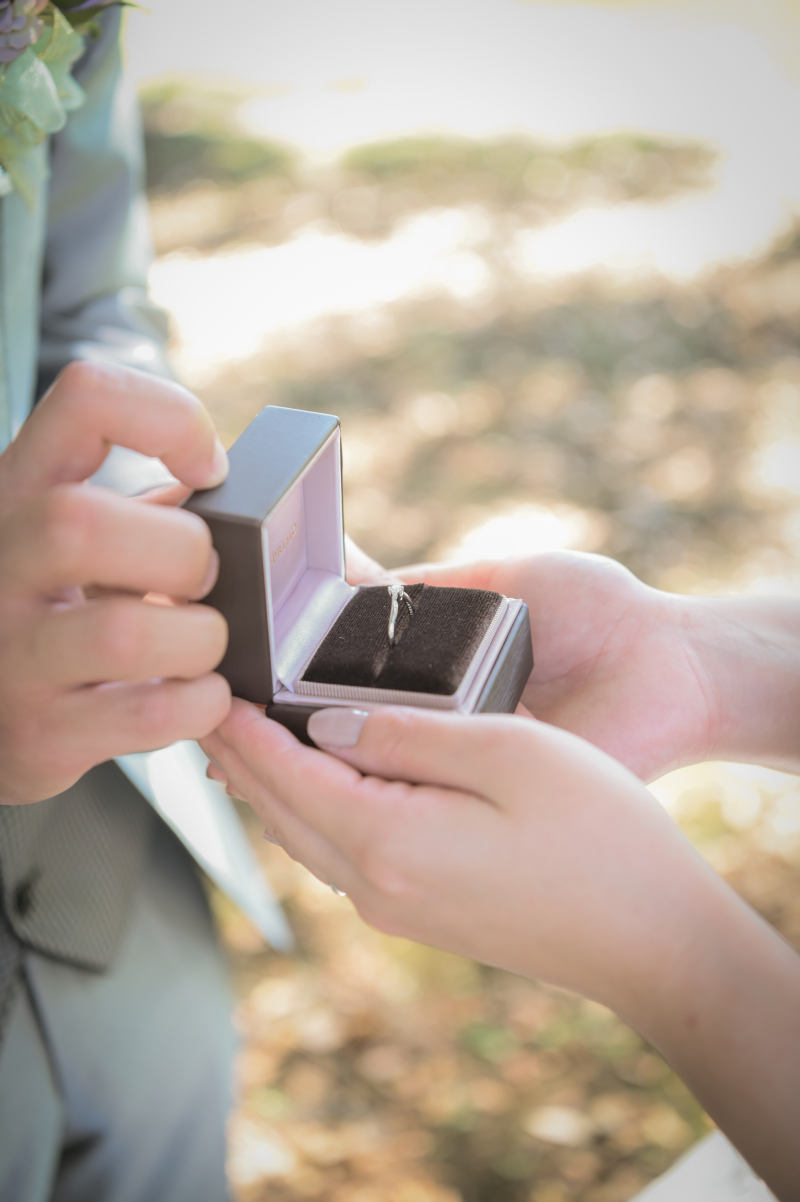 大事な指輪もお写真で&hellip;♡