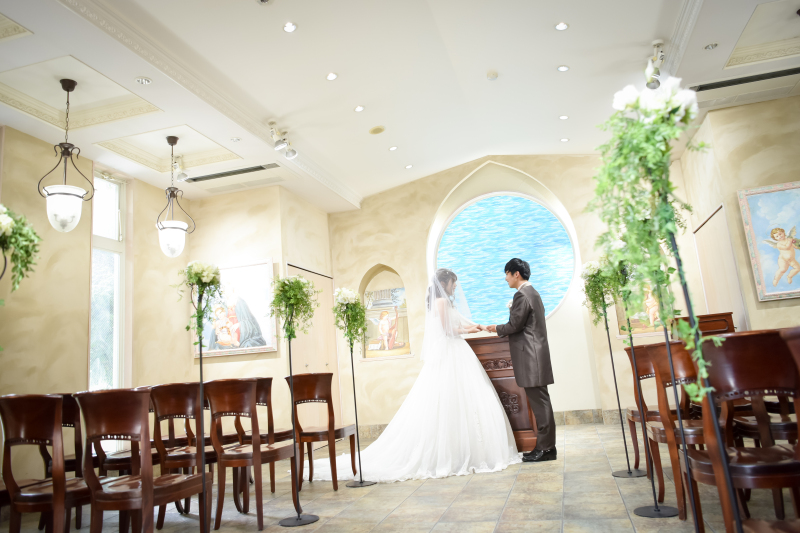 挙式と同じ流れで&hellip;♡