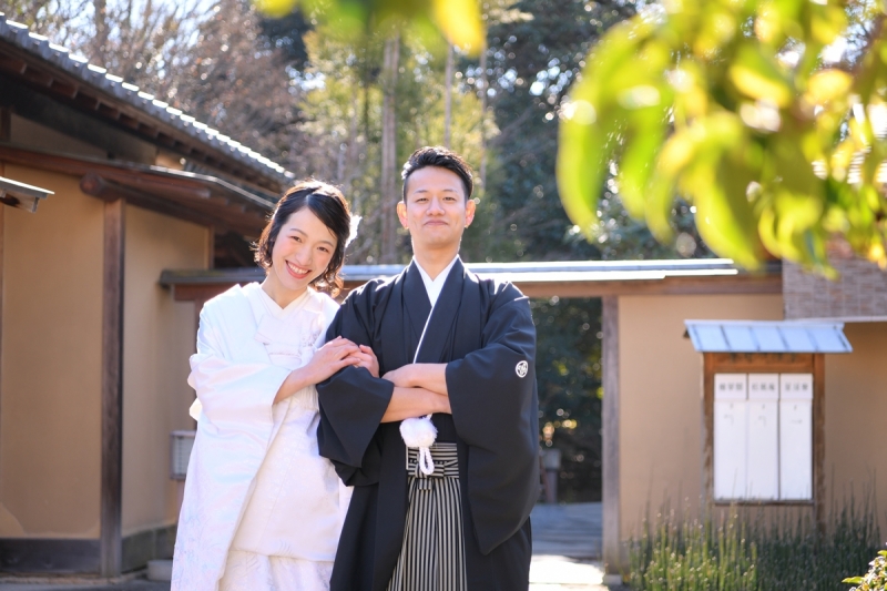 お二人のポーズ♡