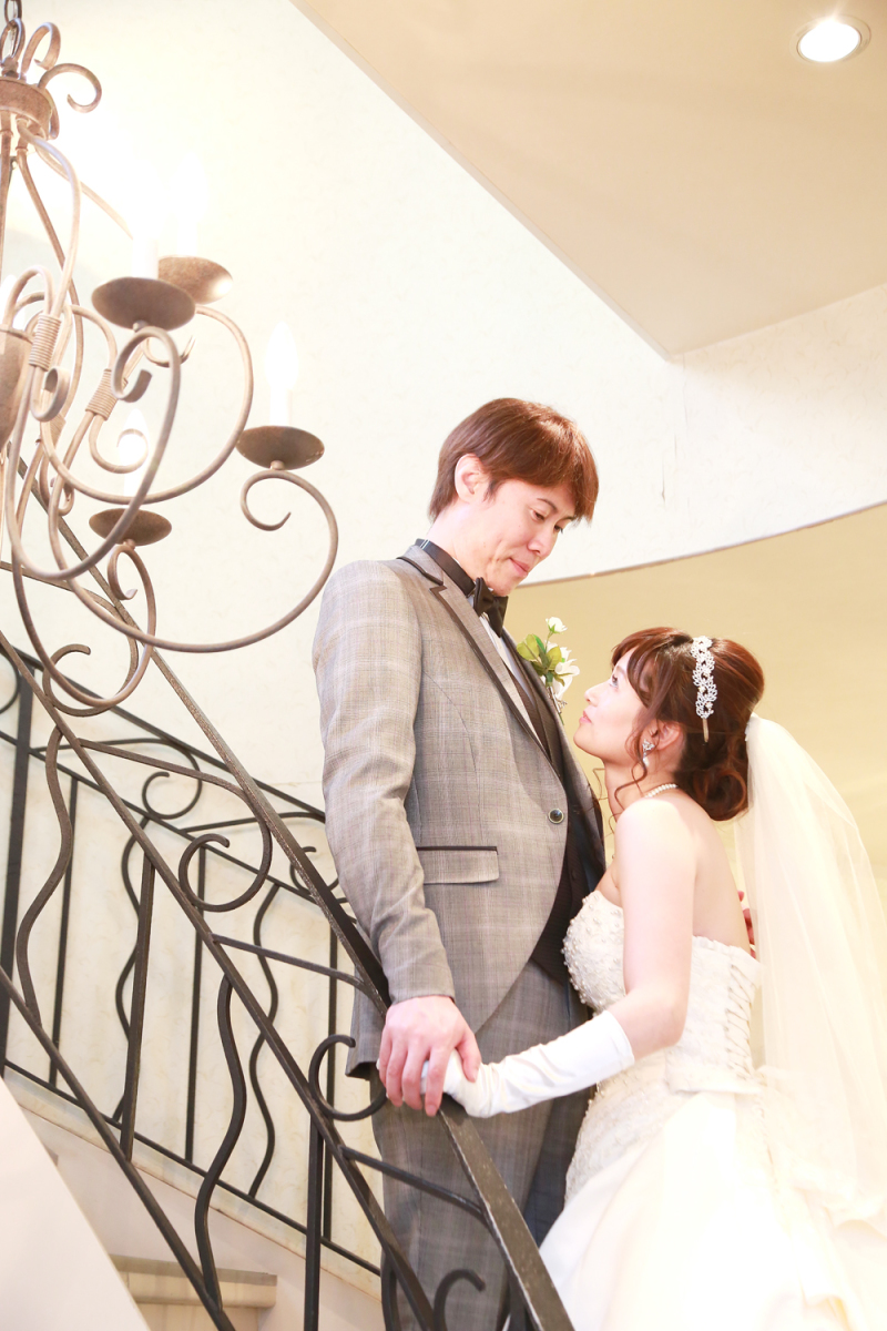 螺旋階段は人気な写真スポット