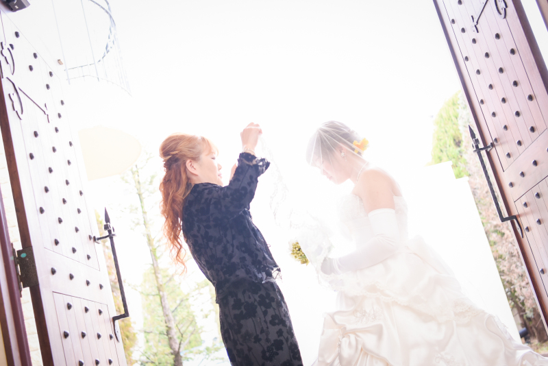 お母様とベールダウン&hellip;♡