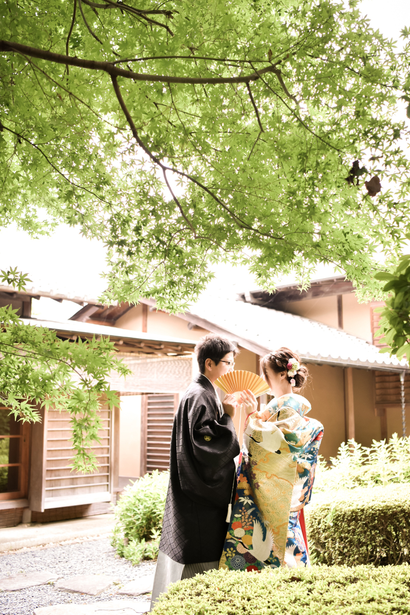 お二人仲良く・・・