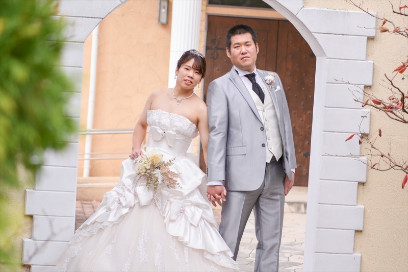 まるで結婚式のように、、、♪