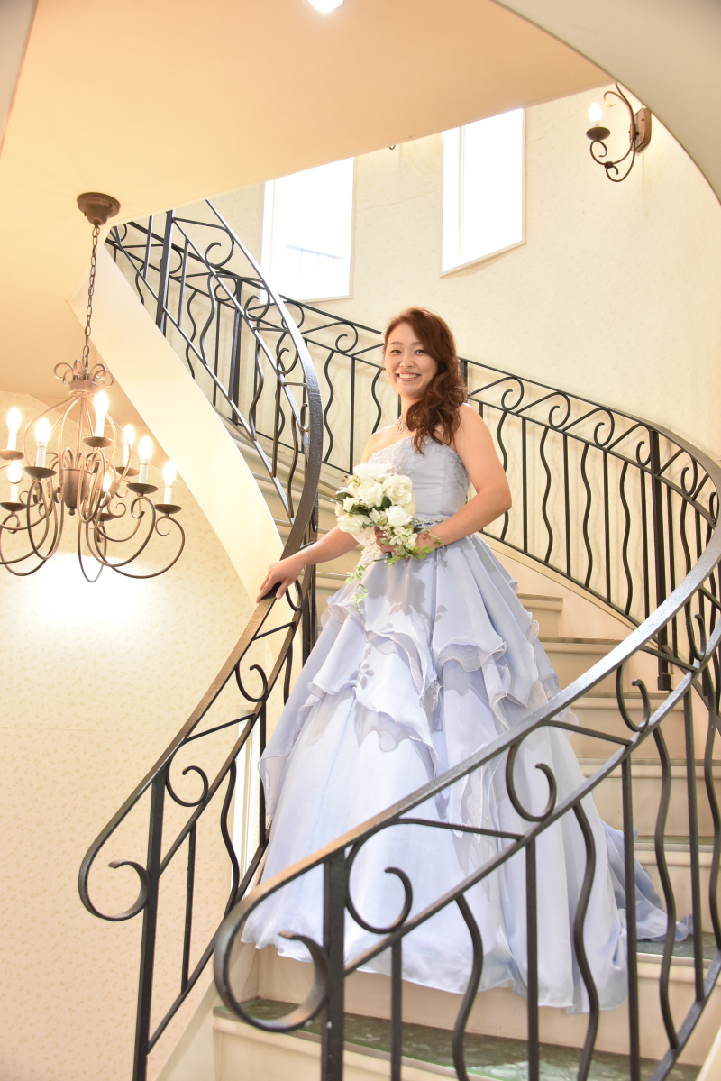 らせん階段・・・