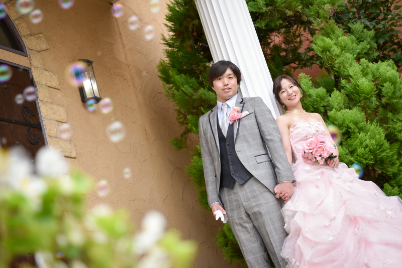 チャペルの外から