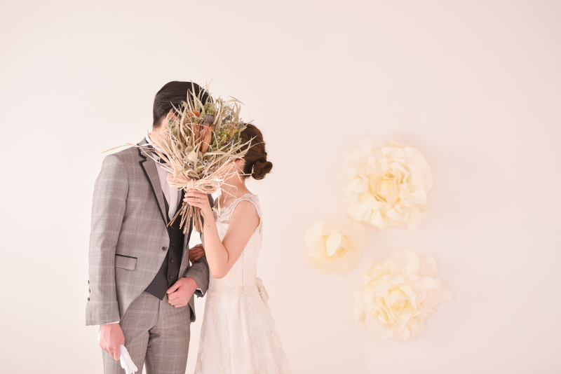 ブーケをメインに・・・♡