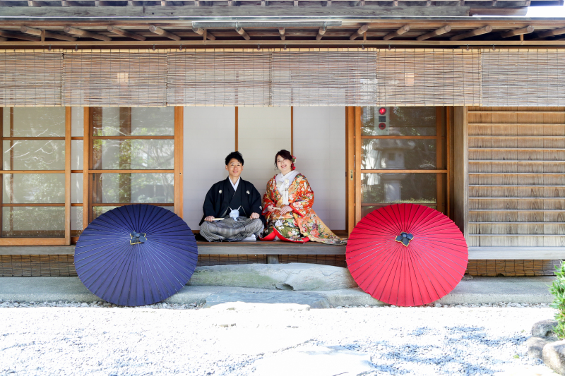 色打掛にかけ替えて・・・・