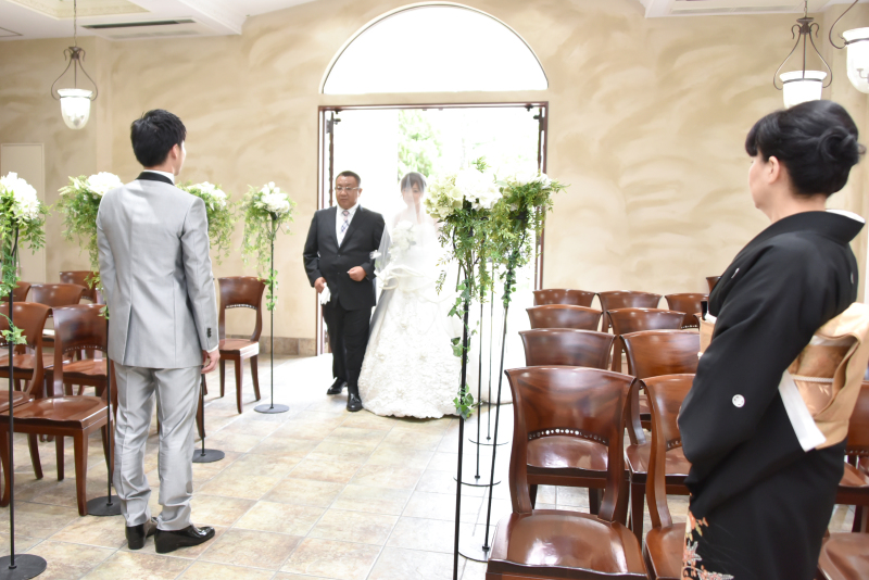 バージンロード・・・