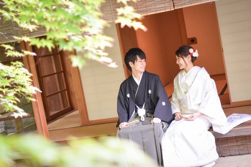 縁側でお話&hellip;♡