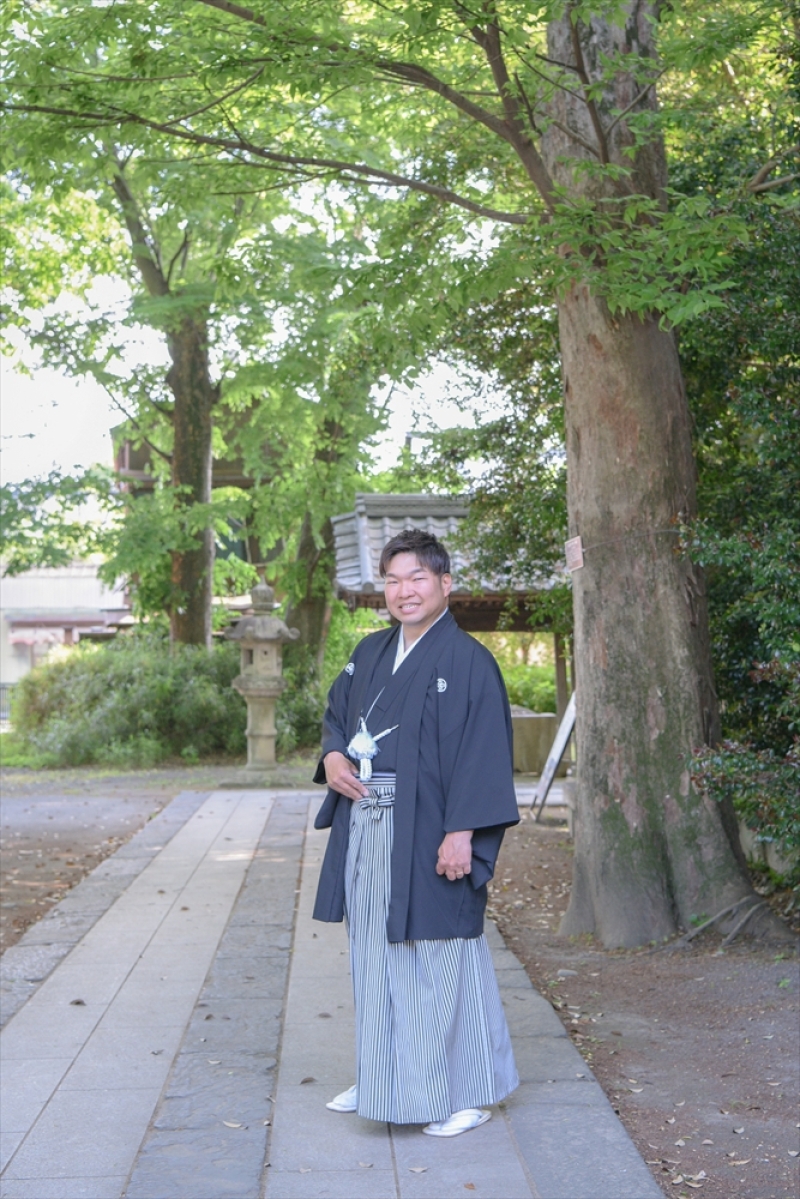 ご新郎様ソロショット☆